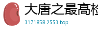 大唐之最高检查官十言